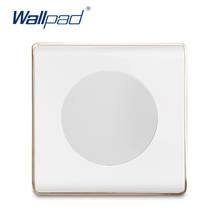 Wallpad painel em branco nenhuma função preencher o vazio do interruptor de luz de parede branco painel de computador para casa