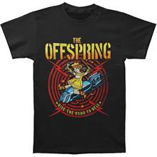 Fashion Mens Offspring Ride The Bomb 2013 Tour Graphic Casual T-Shirt Printed Men T Shirt Short Sleeve Funny Tee Shirts 2024 - buy cheap