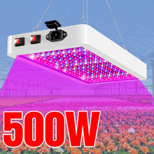 Lâmpada led phyto 220v para crescimento e florescimento, espectro completo, lâmpadas para estufa e hidroponia, 300w, 500w 2024 - compre barato