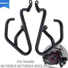 Protetor de motor para motocicletas, nc750 x dct 2013 nc 750x proteção de motor em barra para honda nc750x nc750s nc700x nc700s acessórios 2016-2018 2024 - compre barato