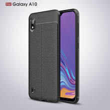 Capa tpu macia para samsung a9 a10 fina textura de couro de silicone capa traseira para galaxy a9s a20 a30 anti-knock caso para galaxy a20s 2024 - compre barato