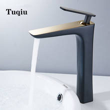 New Basin Faucet Bathroom single lever hot and cold cretive Brass water Mixer Tap chrome black Basin Water Sink Mixer crane 2024 - buy cheap