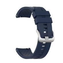 Correa de silicona para reloj Huawei Watch GT2, pulsera deportiva suave de 22mm, antiarañazos, 46mm, Gear S3 Classic/Frontier 2024 - compra barato
