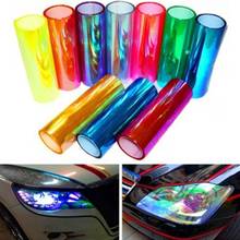 10 Colors Car Color-Changing Film 1PC Car Styling Chameleon Headlight Taillight Vinyl Tint Sticker Light Film Wrap 30X60CM #PY10 2024 - buy cheap
