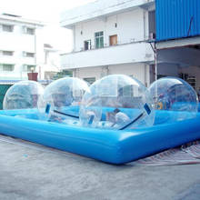 1.5m Water Hamster ball Inflatable Rolls Walking on Water Ball for Swimming Pool Floating Human Dacing Balloon Running Zorb Ball 2024 - buy cheap