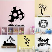 Art Sticker Scenery botany Wall Sticker Pvc Removable For Kids Room Decoration Home Party Decor Wallpaper 2024 - buy cheap