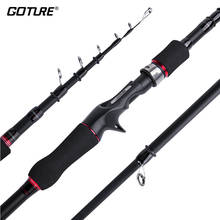 Goture Carbon Fiber Telescopic Fishing Rod 2.1m-3.0m Ultralight M Power Spinning Casting Fishing Pole For Sea and Fleshwater 2024 - buy cheap