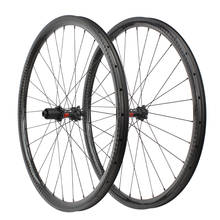 Graphene 29er carbon mtb wheels enduro 37x24mm tubeless mtb bike disc wheels DT240 Straight pull boost wheelset 110x15 148x12 2024 - buy cheap