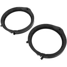 Anillos adaptadores espaciadores de montaje para altavoz de coche, accesorios para Honda Civic Accord Crv Fit City, color negro, NEW-2Pcs, 6,5 pulgadas 2024 - compra barato