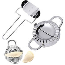 Herramienta de acero inoxidable para hacer Dumplings, utensilio creativo para la cocina, Jiaozi, Pierogi 2024 - compra barato
