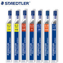 Staedtler 250 Mechanical pencil leads 2B/HB  0.3/0.5/0.7/0.9/1.3 mm office & school stationery supplies 4pcs/lot 2024 - buy cheap