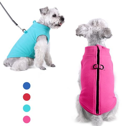 Флисовая одежда для маленьких собак на весну и осень, теплый жилет для щенков и кошек, одежда для чихуахуа, куртка для французского бульдога, куртка для мопса, пальто 2022 - купить недорого