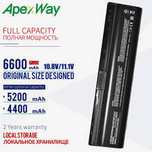Batería ApexWay 11,1 v para HP para COMPAQ 440772-001 441425-001 441611-001 455804-001 460143-001 HSTNN-Q21C HSTNN-C17C HSTNN-DB31 2024 - compra barato