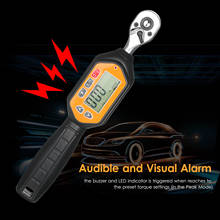 Mini chave-chave de torque ajustável para manutenção de veículos, lcd de 1.6 polegadas, 10nm, torque ajustável, pesado 2024 - compre barato