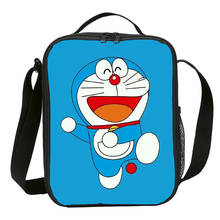 Doraemon Anime Print Mini Japanise Cooler Bags For Kids Boys Picnic Ice Food Thermal Lunch Box lonchera koeltas bolsa termica 2024 - buy cheap