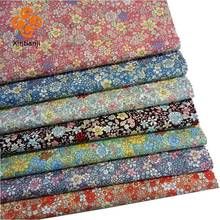100% Cotton Floral Printed Fabric For DIY Pillowcases Tablecloths Decorative Cloth Sewing Accessories 2024 - buy cheap