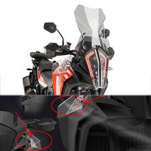 Motorcycle Side Windshield Windscreen Wind Deflector Handshield Handguard for KTM 2017-2020 1290 SUPER ADVENTURE R S T 1090 ADV 2024 - buy cheap