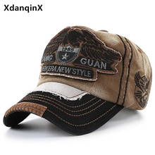 XdanqinX new cotton baseball caps for men women embroidery washed sports cap children's hat snapback cap Boys girls hip hop hats 2024 - buy cheap