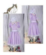 Anime TouHou Project  Maribel Hearn Lolita Dress Daily Uniform Any Size Cosplay Costume Halloween Carnival Free Shipping  2020 2024 - buy cheap