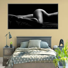 Pintura de parede e arte corporal moderna, posteres, corpo sexy, nude, imagem feminina para sala, decoração de casa, sem moldura, tela de impressão 2024 - compre barato