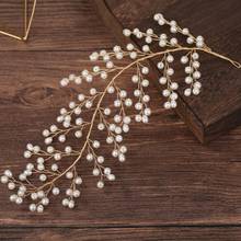 Fashion Bride Bridal Hair Comb Wedding Headwear Women Faux Pearl Hair Accessories Proms Parties Beautiful Fantastic Hair Clip 2024 - buy cheap