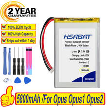 Batería de 100% mAh para reproductor Charm Opus Opus1 Opus2, 1 y 2 baterías + herramientas gratis, 5800 nueva 2024 - compra barato