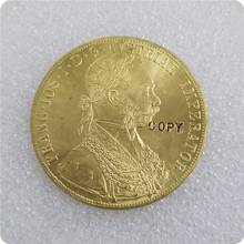 Copia de moneda de oro de Austria 4 Ducat, 1873-1894 2024 - compra barato