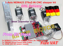3 axis CNC stepper kit 3 NEMA23 76MM/3.0A 270oz-in stepper motor + 3 axis CNC board 3axis CNC controller board for CNC Router 2024 - buy cheap