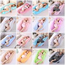 U-shaped Large Pillow For Pregnant Women Comfortable Maternity Belt Body Pregnancy Pillow Pregnant Side Sleepers Cushion for Bed 2024 - buy cheap