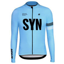 Cycling jersey 2020 BIEHLER team summer Thin long sleeve jerseys Cycling clothes Quick-drying MTB Camiseta de Ciclismo maillot 2024 - buy cheap