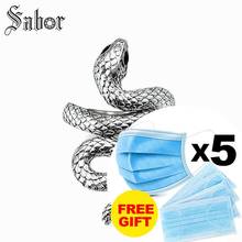 Snake Ring Romantic Gift For Women,Female Fashion Eternity silver color Rings Fashion Jewelry Wholesale thomas 2024 - buy cheap