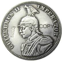 1893 alemán África Oriental 1 Rupie moneda Guilelmus II Imperator plata plateado copia moneda 2024 - compra barato