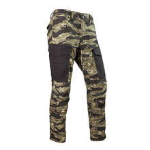 Calça cargo camuflada masculina, calça militar tática com múltiplos bolsos de camuflagem para treino, escalada, caça, caminhadas esportivas 2024 - compre barato