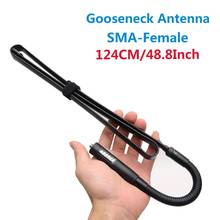 Gooseneck CS Tactical Antenna SMA-Female Dual Band VHF UHF 144/430Mhz Foldable For Walkie Talkie Baofeng UV-5R UV-82 UV5R 888S 2024 - buy cheap