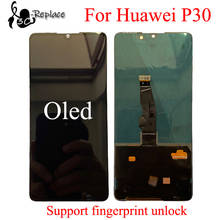 OLED For Huawei P30 LCD Display Touch Screen Digitizer Assembly OLED For Huawei ELE-L29 ELE-L09 ELE-L04 ELE-AL00 ELE-TL00 lcd 2024 - buy cheap