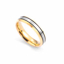 Jewelry Couple Ring Titanium Steel Fashion Gold Ring 2024 - buy cheap