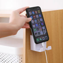 Mobile Phone Plug Holder Stand Remote Control Storage Case Wall Mounted Storage Box Air Conditioner Organizer Rack 2024 - buy cheap