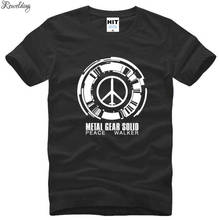 Metal Gear Solid Peace Walker Printed T Shirts Men Summer Short Sleeve O-Neck Cotton Men's T Shirt Game Tee Camisetas Hombre 2024 - buy cheap