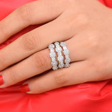 GODKI Jimbora Gorgeous Luxury Noble Rings Full Clear CZ Party Finger Rings For Women Wedding DUBAI Bridal Party Show Daily Ring 2024 - buy cheap