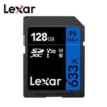 Lexar SD Card 64GB 128GB Memory Card 32GB UHS-I Flash Card 256GB 512GB Up To 95M/s Class10 633x For Camera Digital SLR/HD Camera 2024 - buy cheap