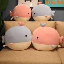 1pc Nice Huggable Cute Fat Striped Whale 2 Sizes Soft Stuffed Animals Dolls Plush Sofa Super Pillow For Kids Gifts 2024 - buy cheap