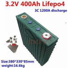 on sale! 3.2V 400Ah 420Ah Lifepo4 lithium battery 2C discharge for 12v 24v motorhome electric boat stored energy battery pack 2024 - buy cheap