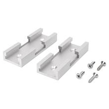 2Pcs T-Track Intersection Kit Aluminum T-Slot Connecting Parts Woodworking Tools 2024 - buy cheap