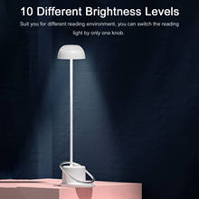 Lâmpada de mesa led usb recarregável lâmpada de mesa com clipe luz da noite flexível gooseneck escurecimento led luz 3 modos para leitura 2024 - compre barato