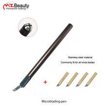 Sterilized Microblading pen Manual Eyebrow Makeup Tattoo Pens tebori tools tattoo supplies permanent makeup microblade 3D pmu 2024 - buy cheap