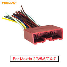 FEELDO 1 шт. автомобильный Радио Аудио 24Pin жгут проводов адаптер для Mazda установка Aftermarket аудио стерео провод Штекер кабель # FD6475 2024 - купить недорого