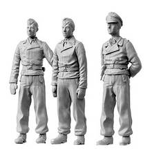 1/35 kit de figura de resina para montagem de tanque e soldados 2024 - compre barato