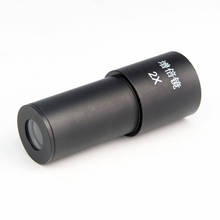 Microscopio biológico ocular Barlow, lente de aumento, accesorio 2x, interfaz de 23,2mm, lente auxiliar, 1 ud. 2024 - compra barato