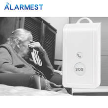 Waterproof GSM SOS Button emergenc  Two-way talk  Alarm System GSM Elderly Guard Alarm 2024 - buy cheap