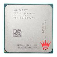 Процессор AMD FX-Series FX 8120 FX8120 FX-8120, 3,1 ГГц, 95 Вт, Восьмиядерный, FD8120WMW8KGU, разъем AM3 + 2024 - купить недорого